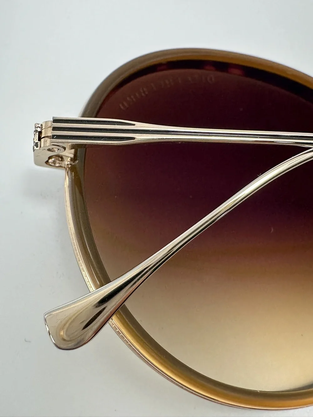 Dita FreeBird Sunglasses 21012-B-TRT-GLD 54MM New